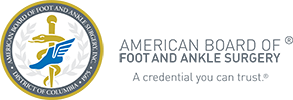 Logo Recognizing Ripepi Foot & Ankle Clinics, Inc.'s affiliation with ABFAS